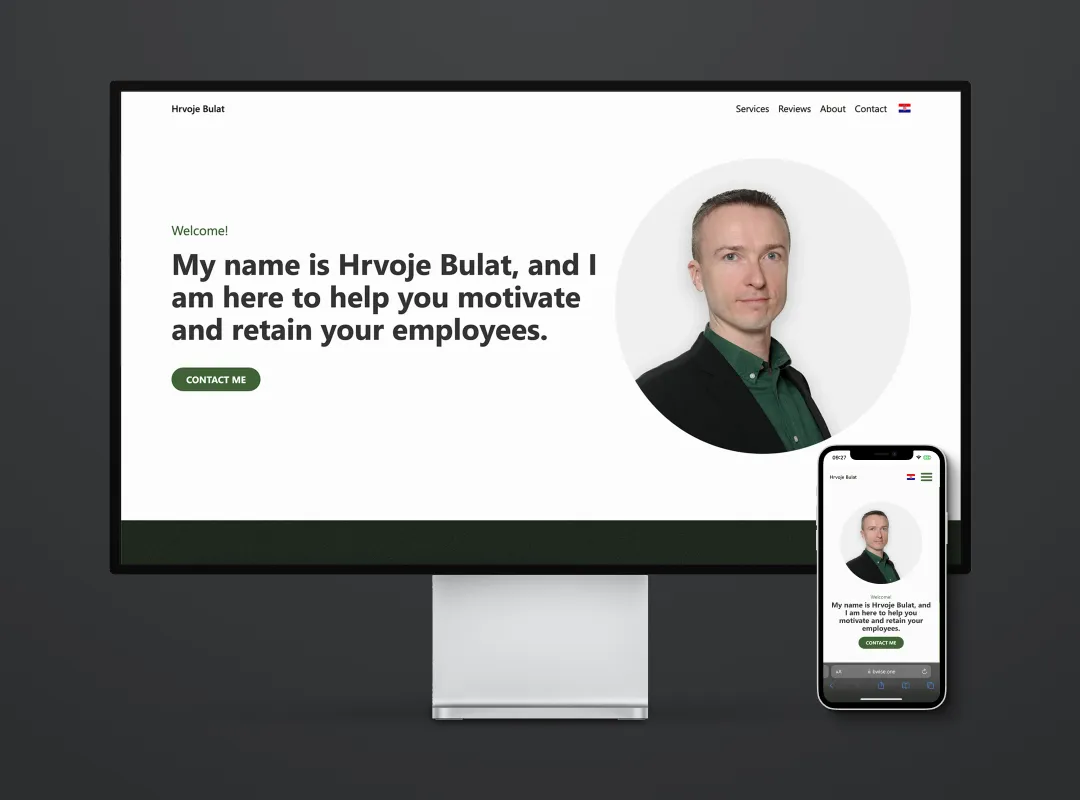 web design for a solopreneur hrvoje bulat